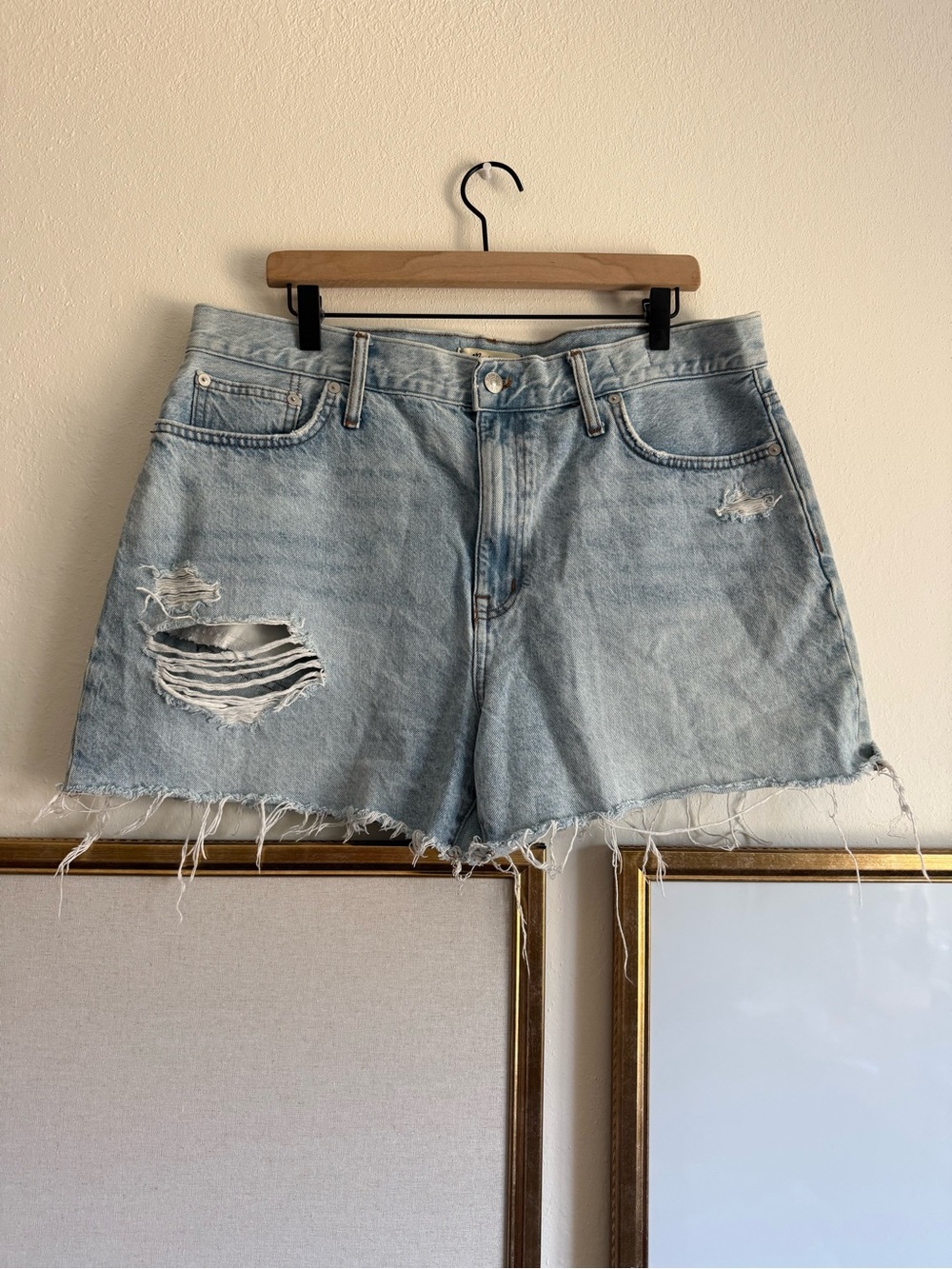 Madewell The MomJean Short – Light Blue Women's Denim Shorts